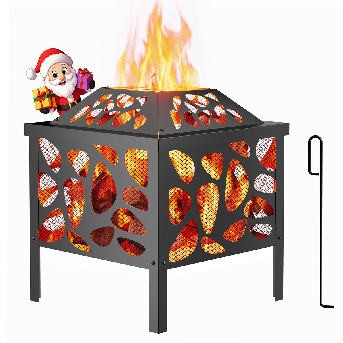 Compact Wood-Burning Fire Pit
