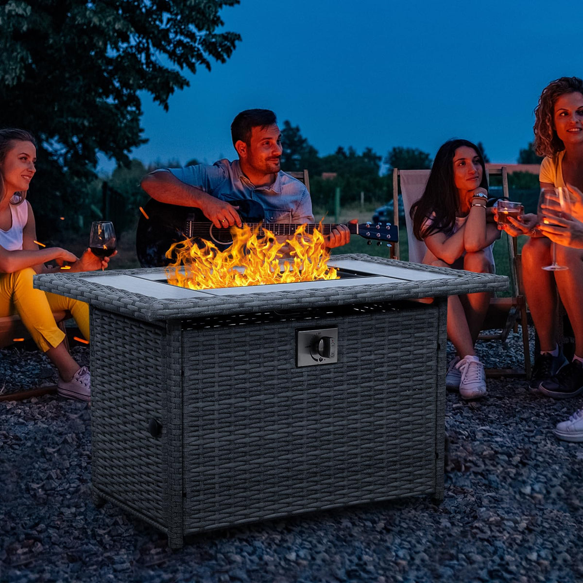 Propane Fire Pit Table