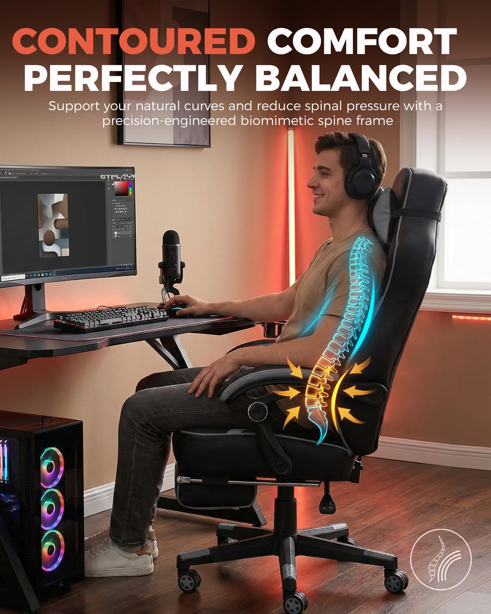 Big & Tall Ergonomic Gaming & Office Chair