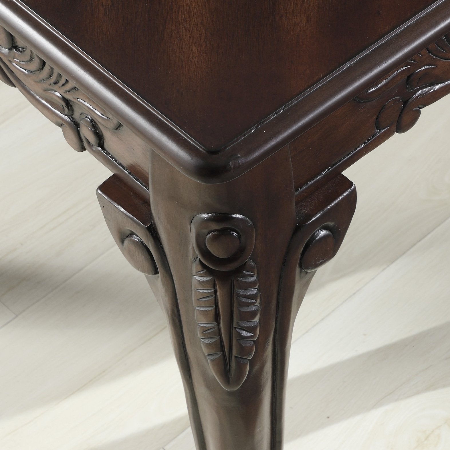 Traditional Ornate Wood Coffee Table