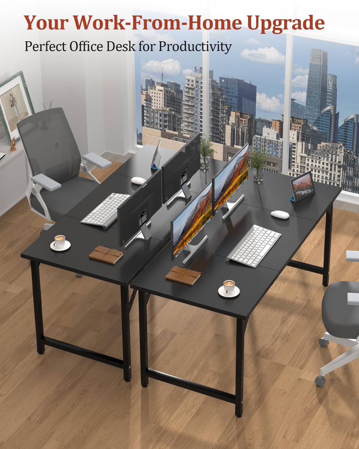 Black Computer Desk