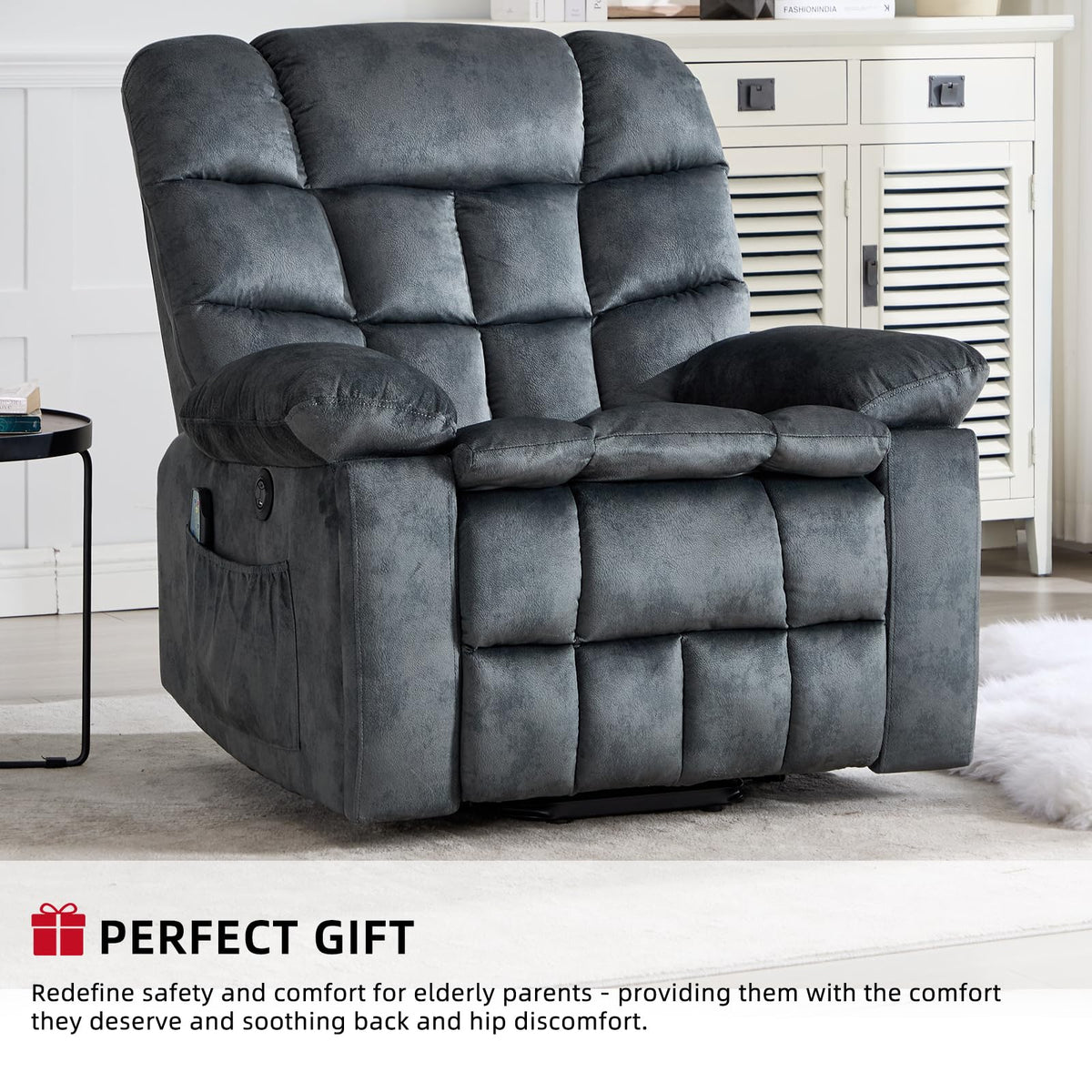 Power Lift Massage Recliner
