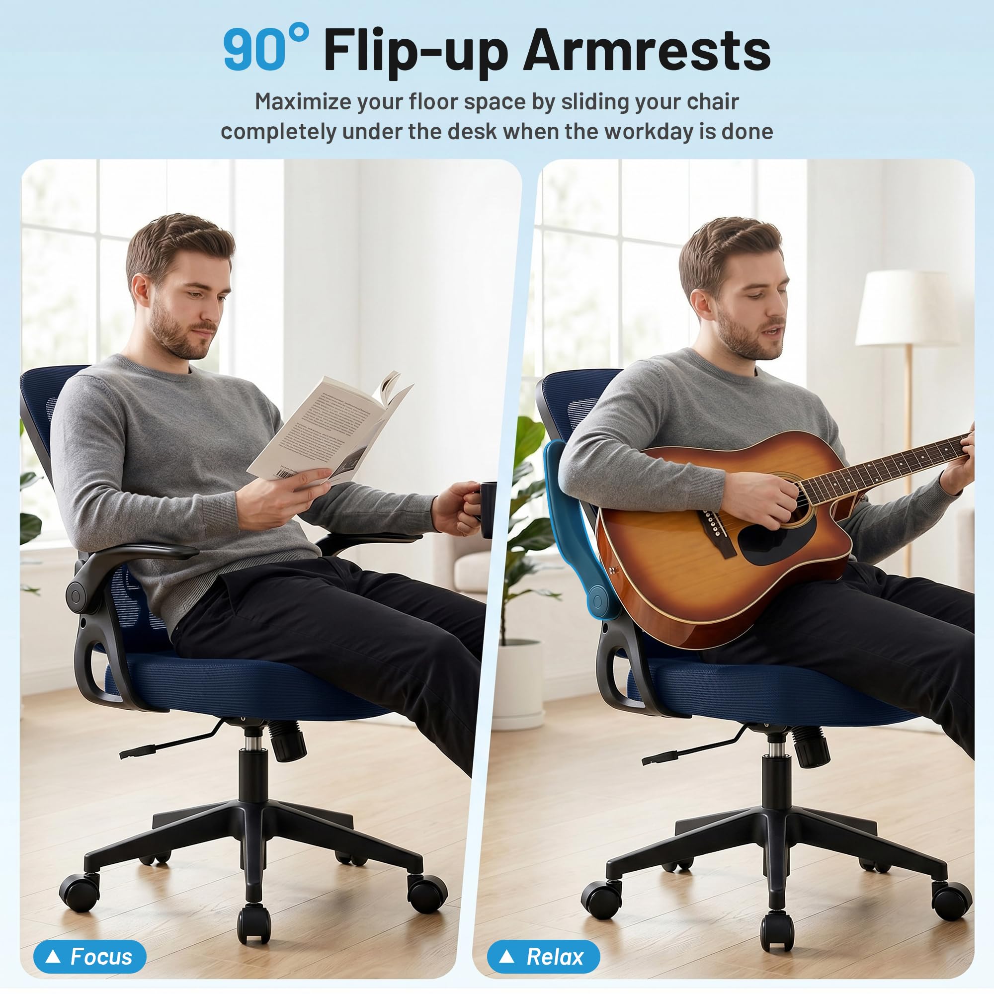 Ergonomic High-Back Mesh Office Chair