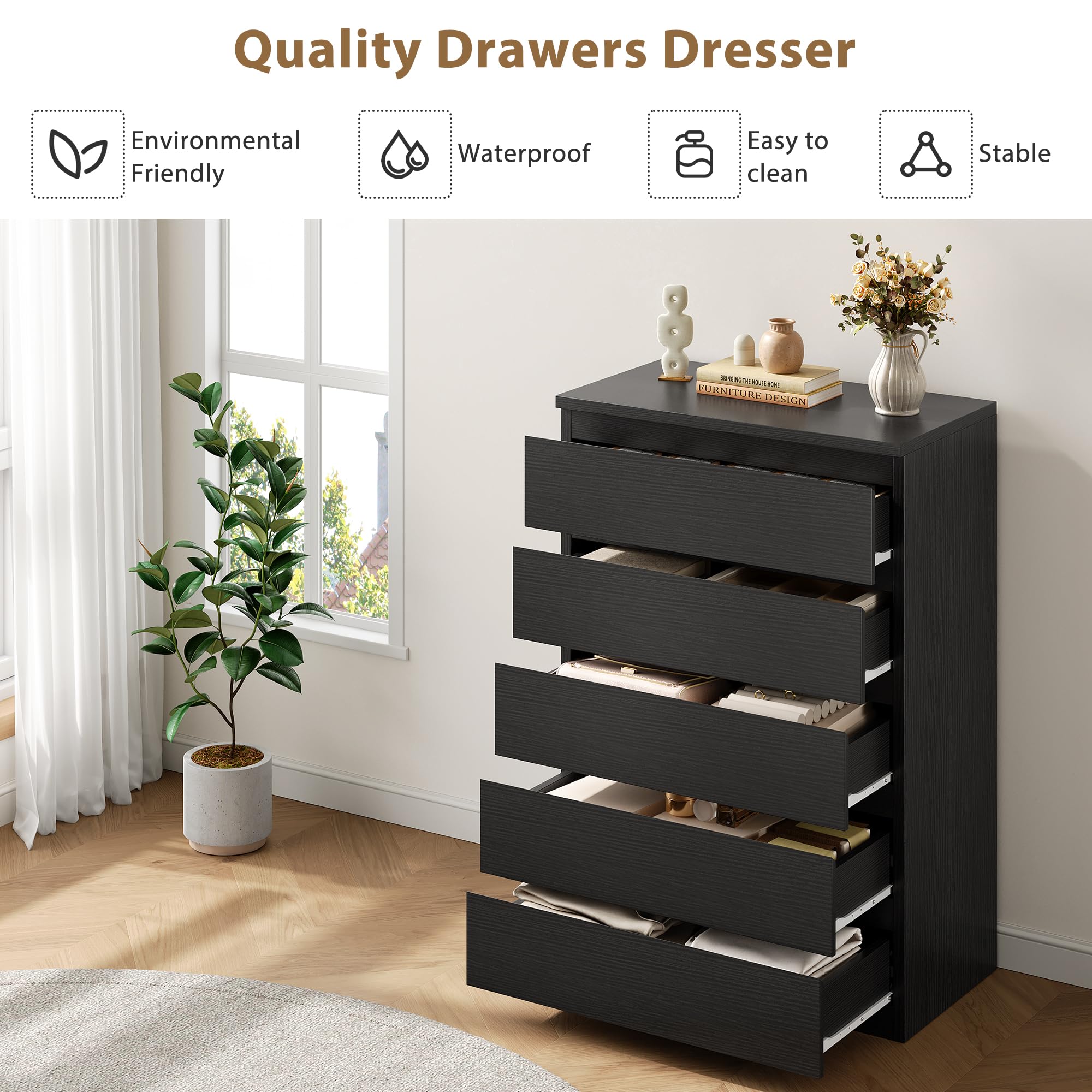 5-Drawer Dresser