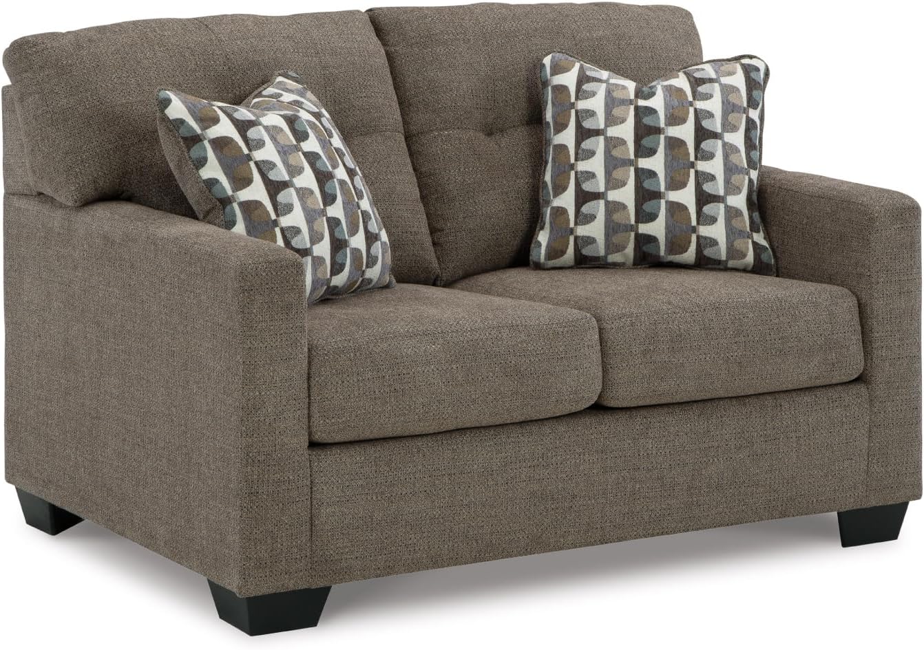 Contemporary Tufted Loveseat