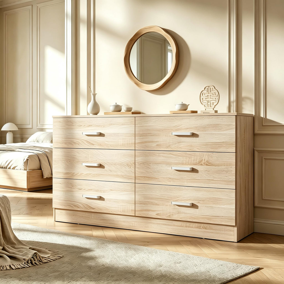 6-Drawer Double Dresser