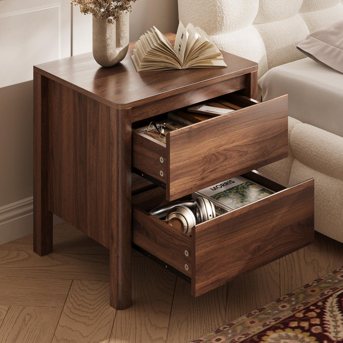 Walnut Coffee & End Table Set