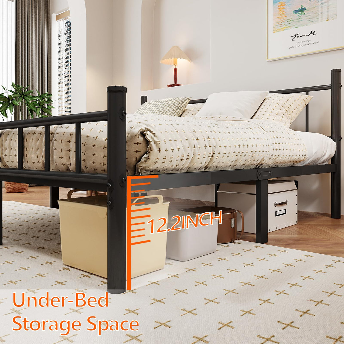 Queen Metal Bed Frame