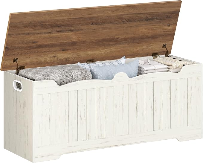 Wood Storage Bench