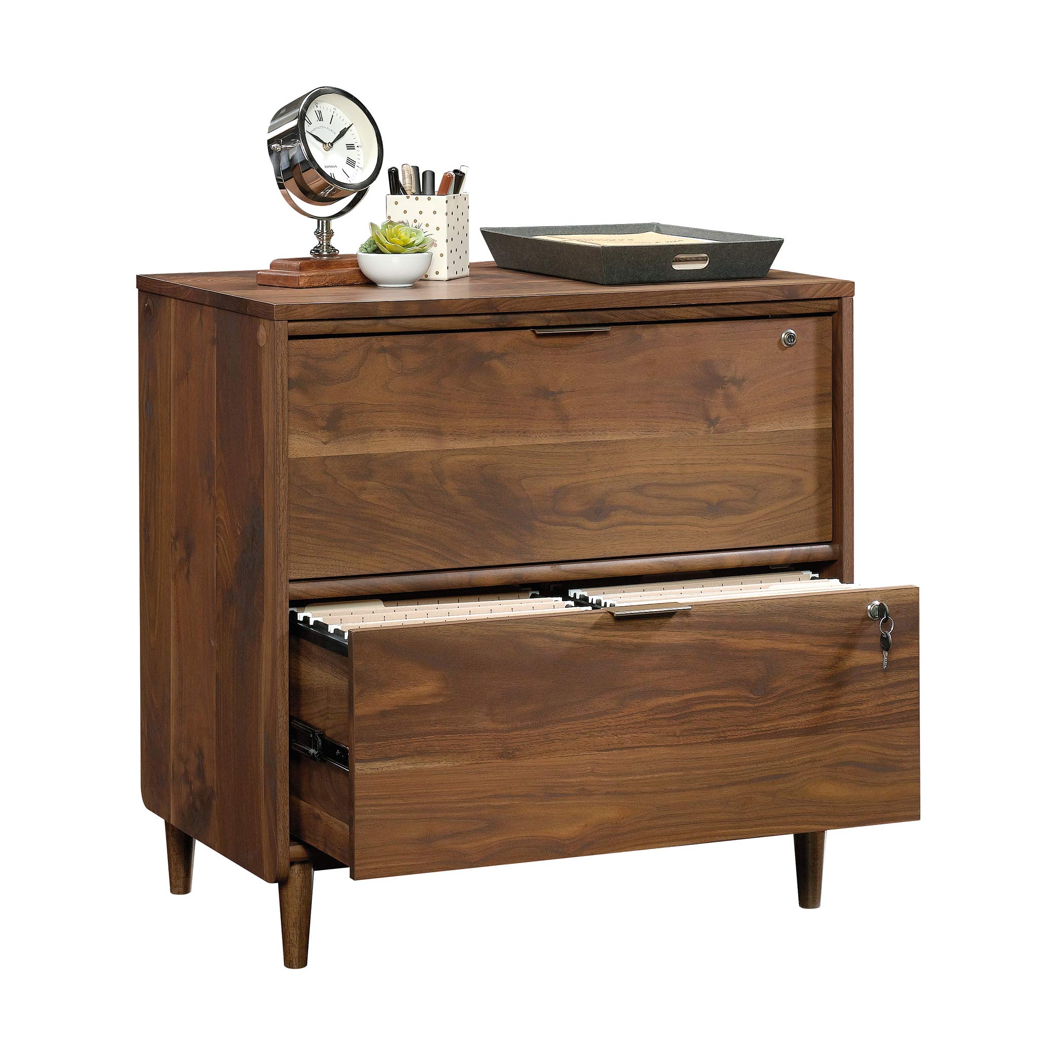 2-Drawer Lateral File Cabinet with Lock