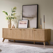 Fluted TV Stand