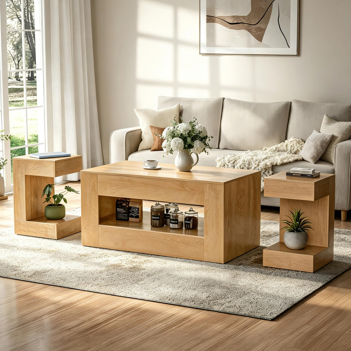 3-Piece Coffee Table Set