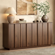 Fluted Walnut Sideboard