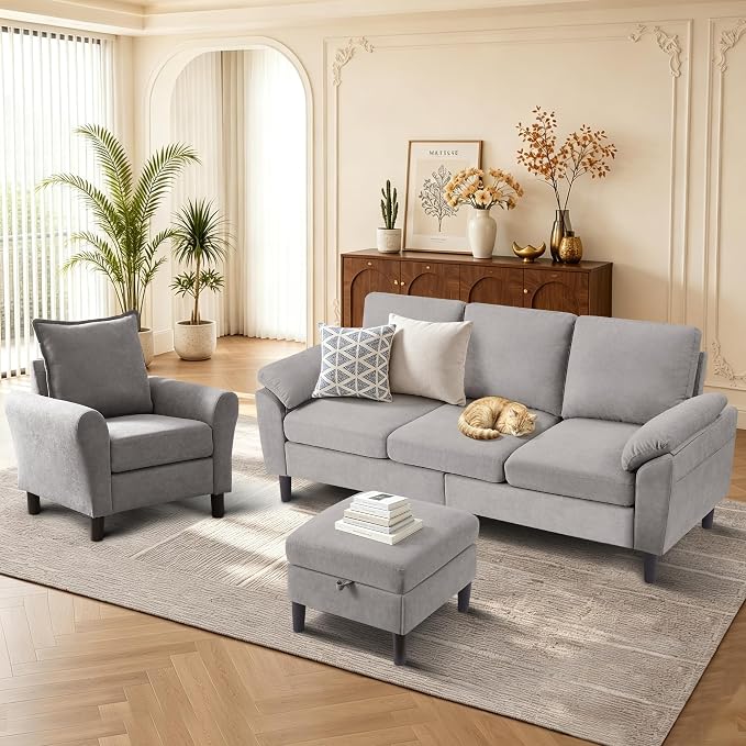 4-Piece Sectional Sofa Set