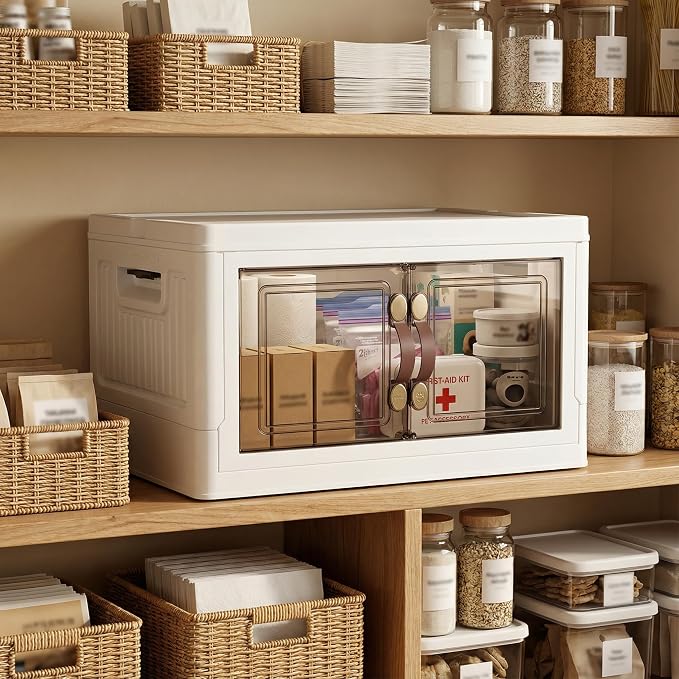 Stackable Folding Storage Cabinet