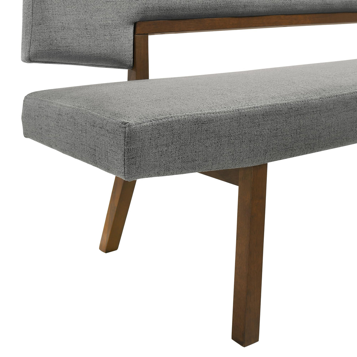 Upholstered Wood Dining Bench