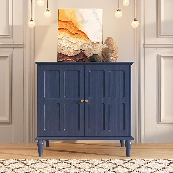 Mid-Century Sideboard Buffet Cabinet with Storage