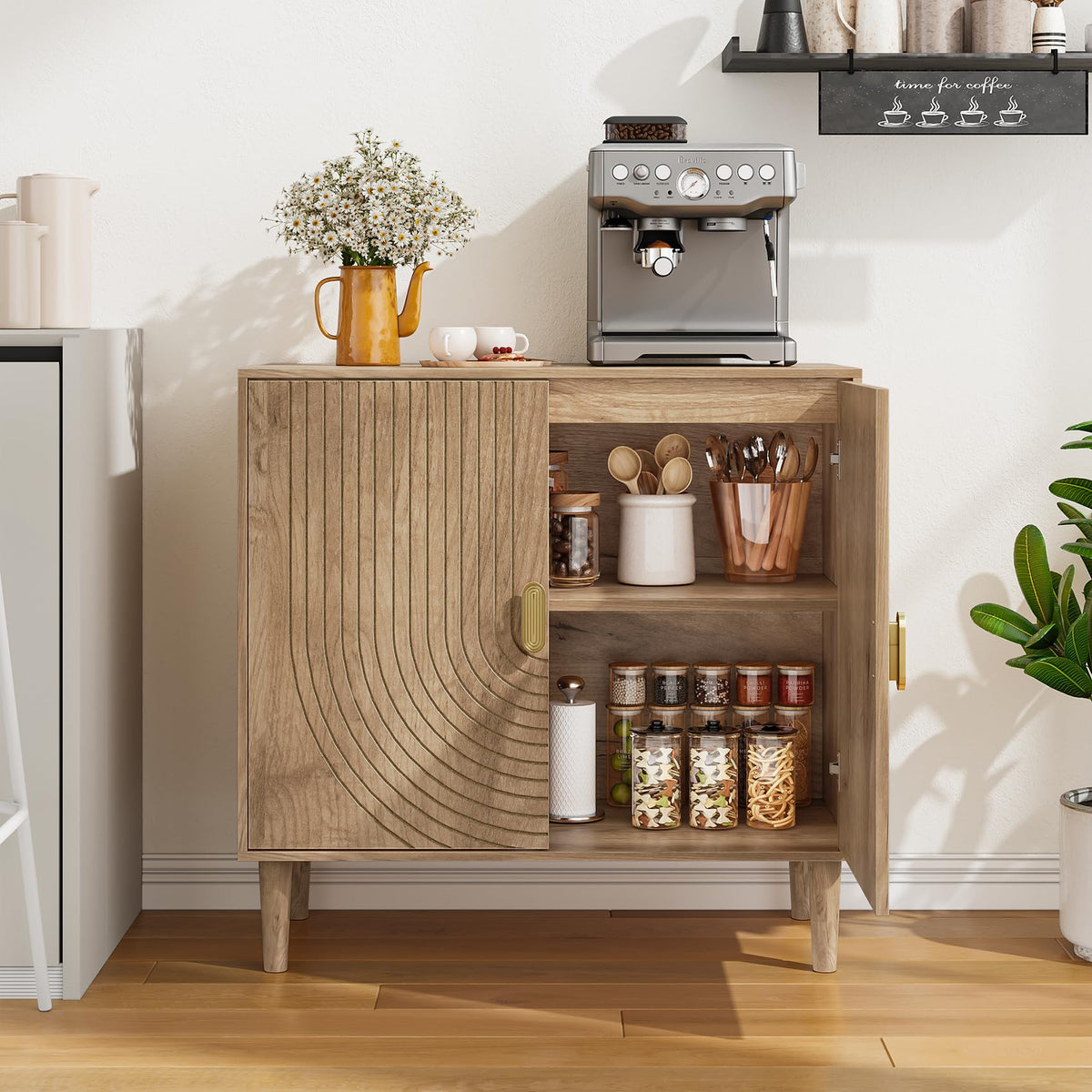 White Buffet Sideboard Cabinet