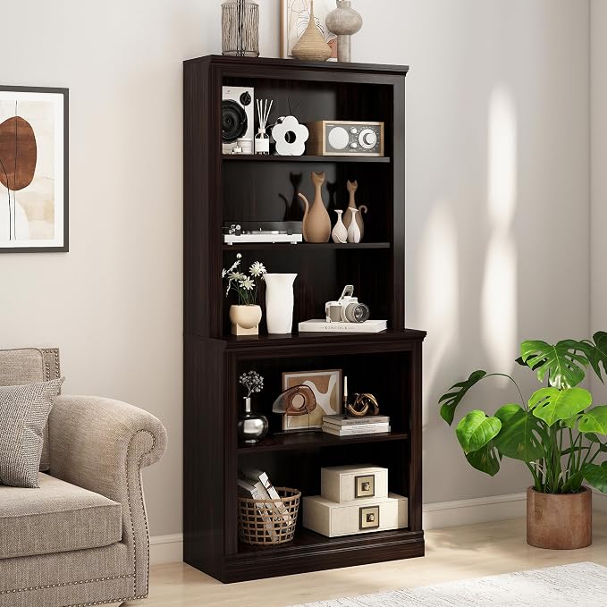 5-Shelf Floor-Standing Bookcase