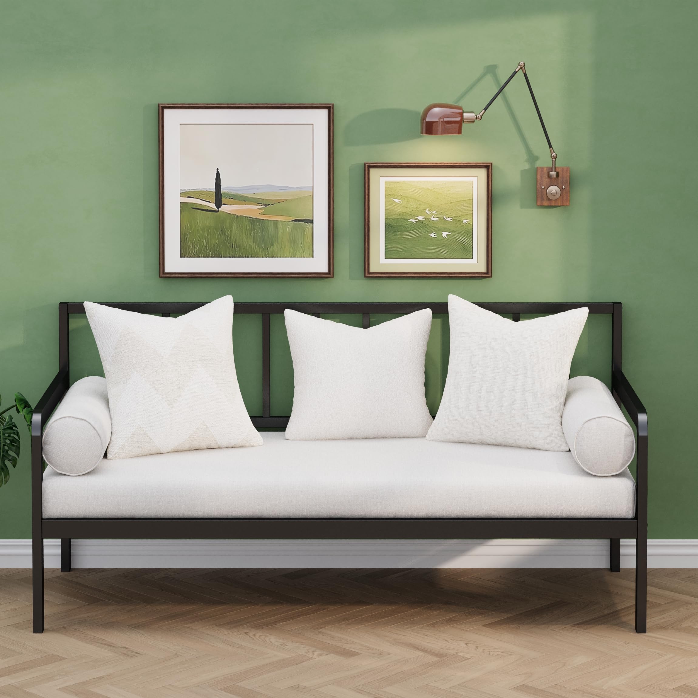 Twin Metal Daybed Frame with Storage