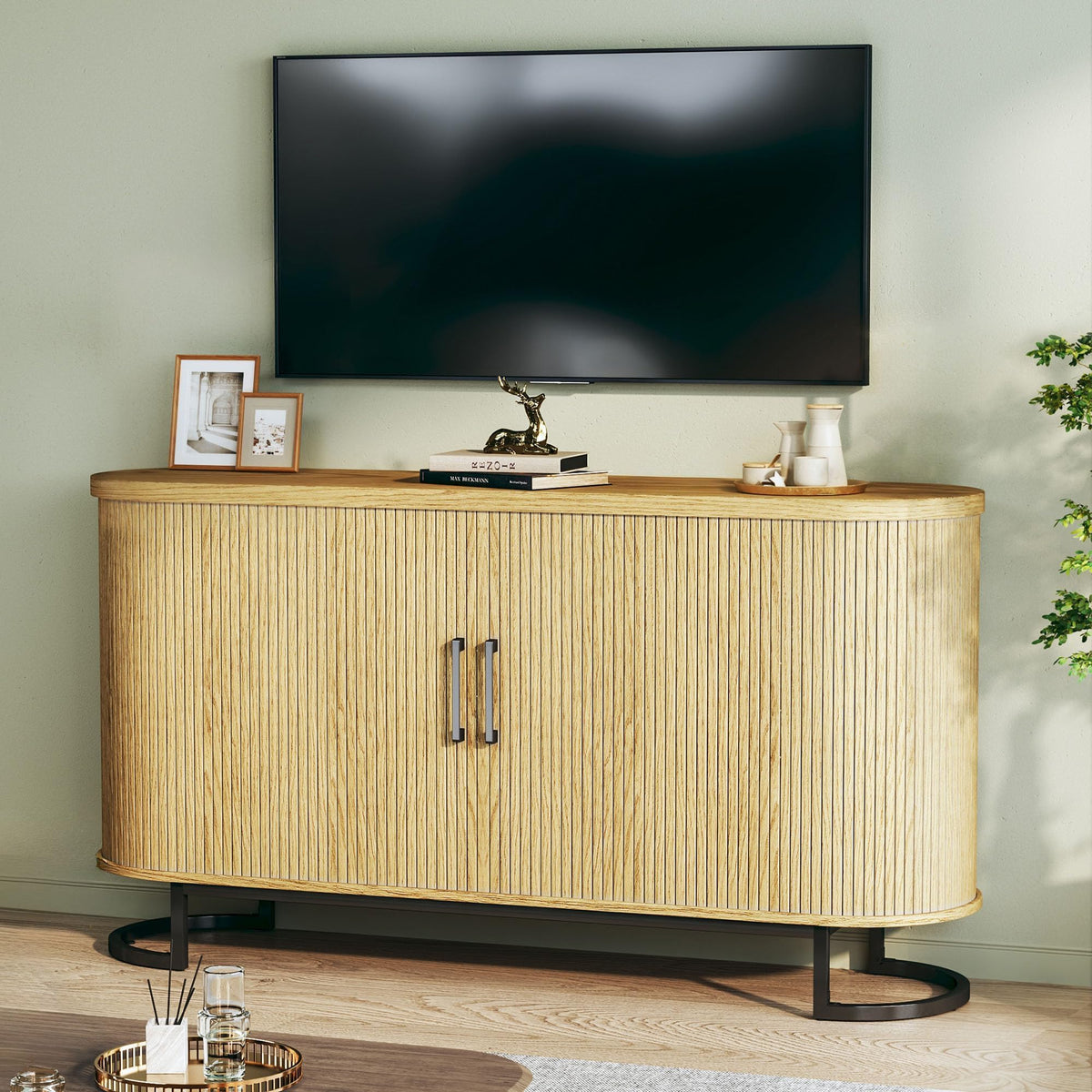 Fluted Tambour Sideboard