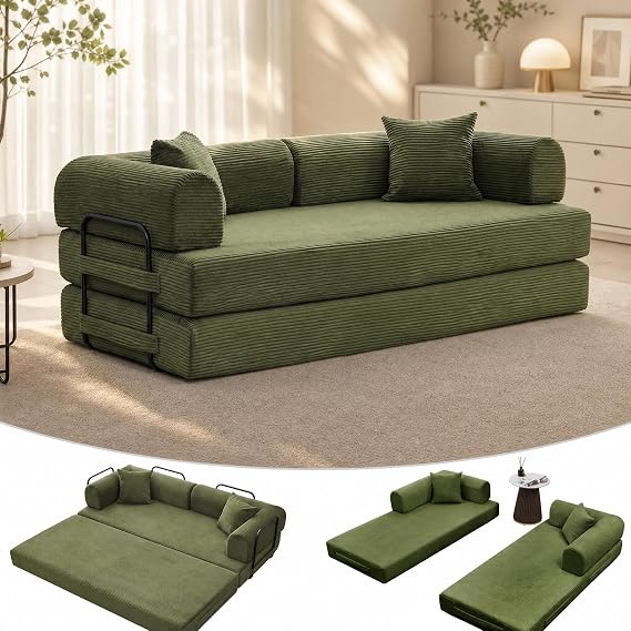 Convertible Sleeper Sofa Bed Couch