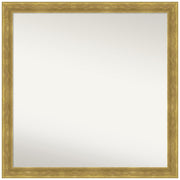 Amanti Art Gold Wall & Bathroom Mirror for Over Sink, 31x31 Large Mirror