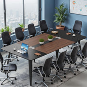 8FT Conference Table with Cable Grommets