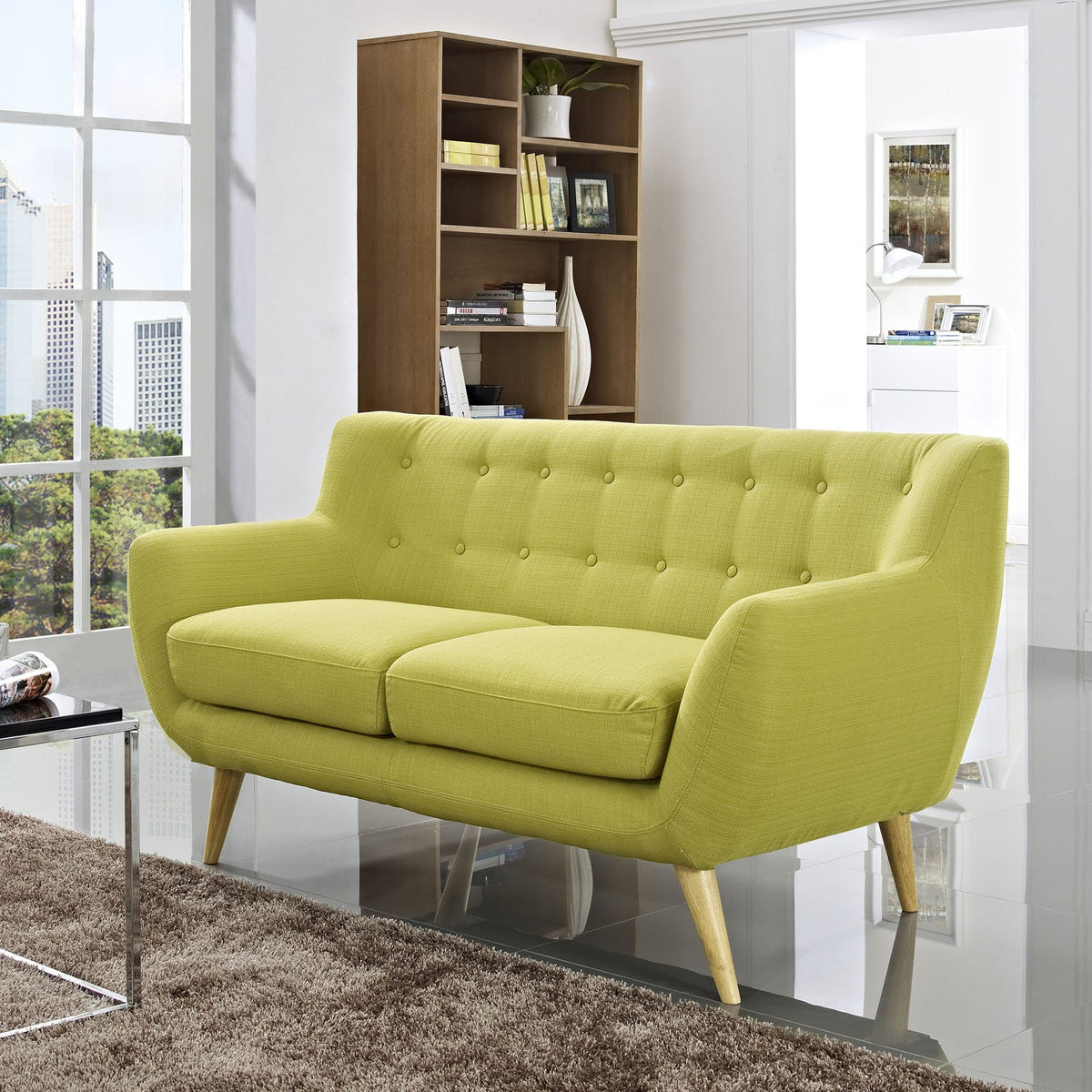 Mid-Century Modern Loveseat