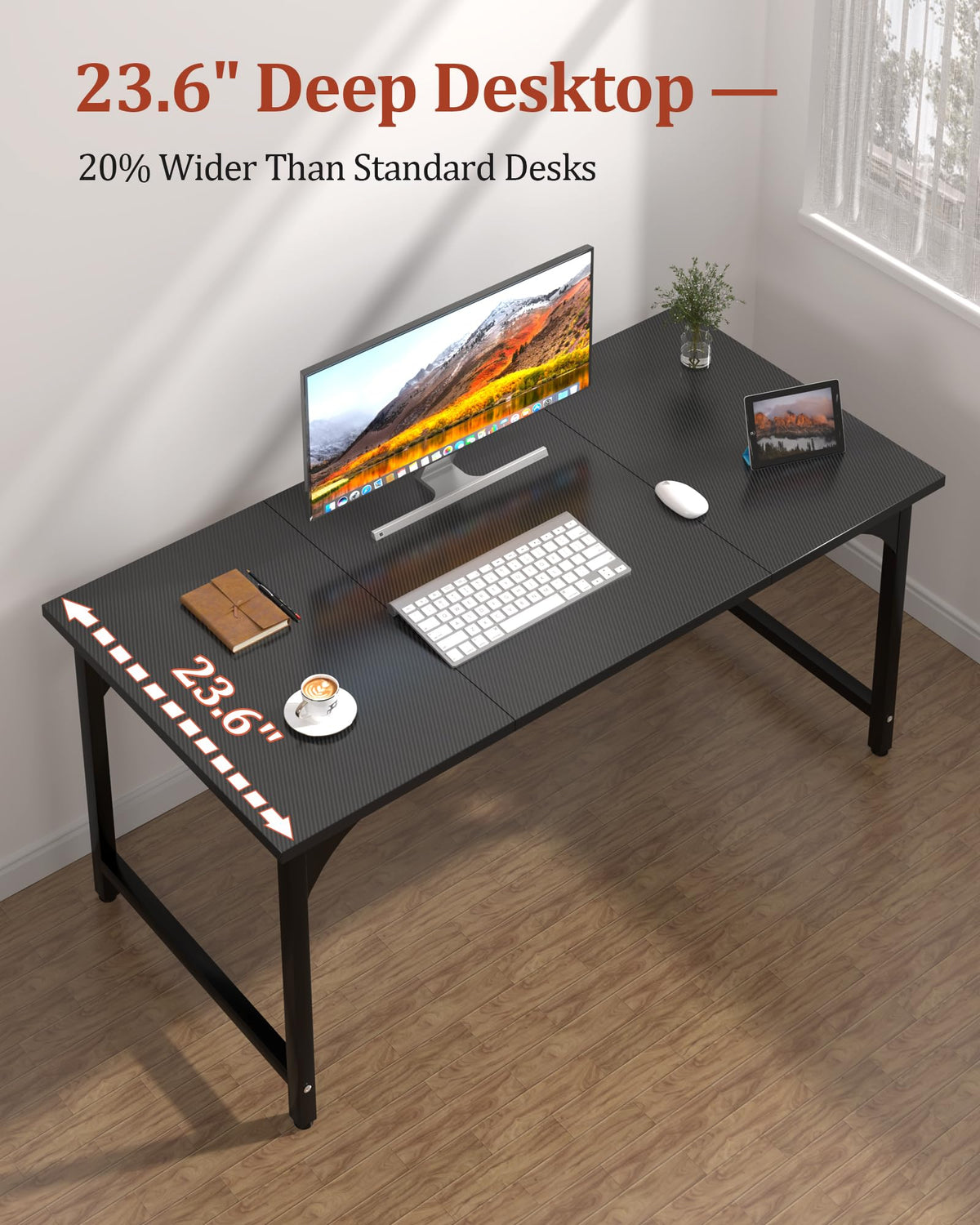 Black Computer Desk