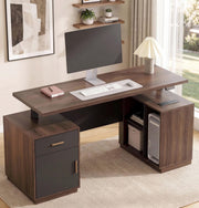 Electric Standing Desk with Storage