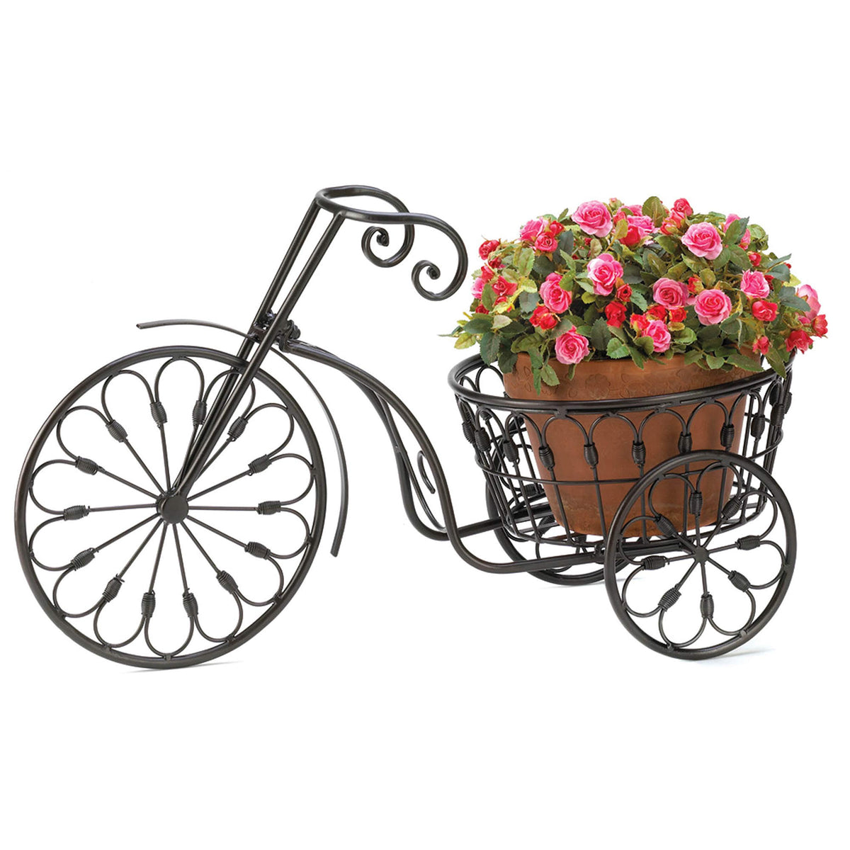 Summerfield Terrace Nostalgic Bicycle Home Garden Decor Iron Plant Stand