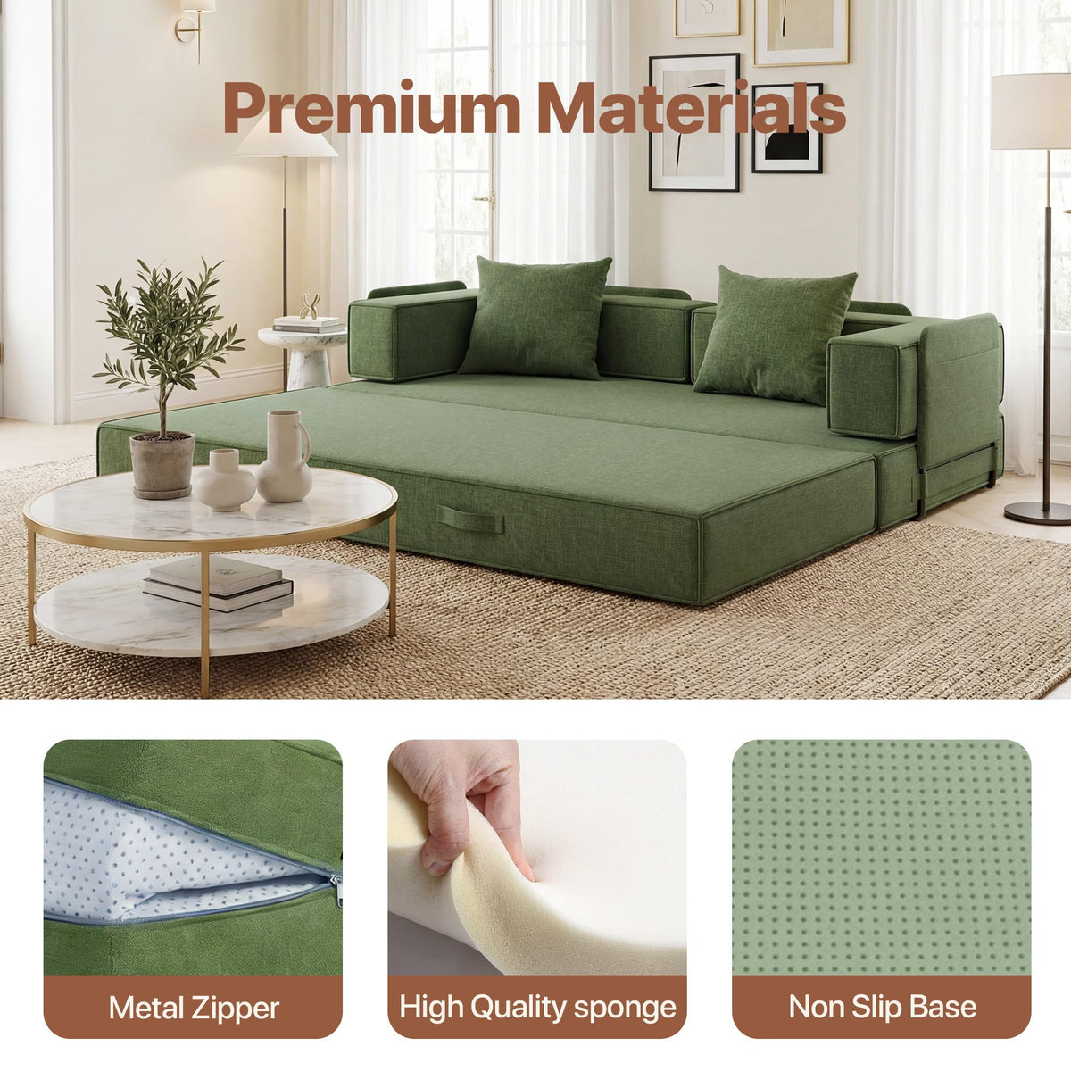 Corduroy Convertible Sofa Bed