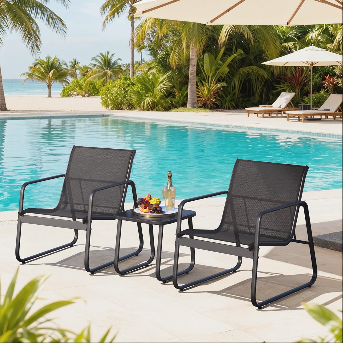3-Piece Patio Bistro Set