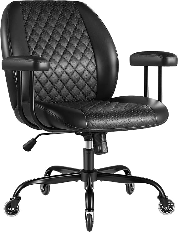 Brown Leather Office Chair