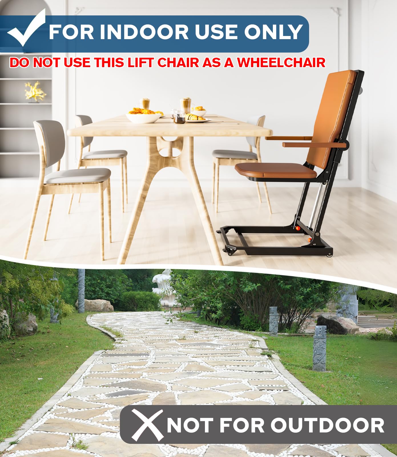 Electric Floor Lift Chair for Elderly