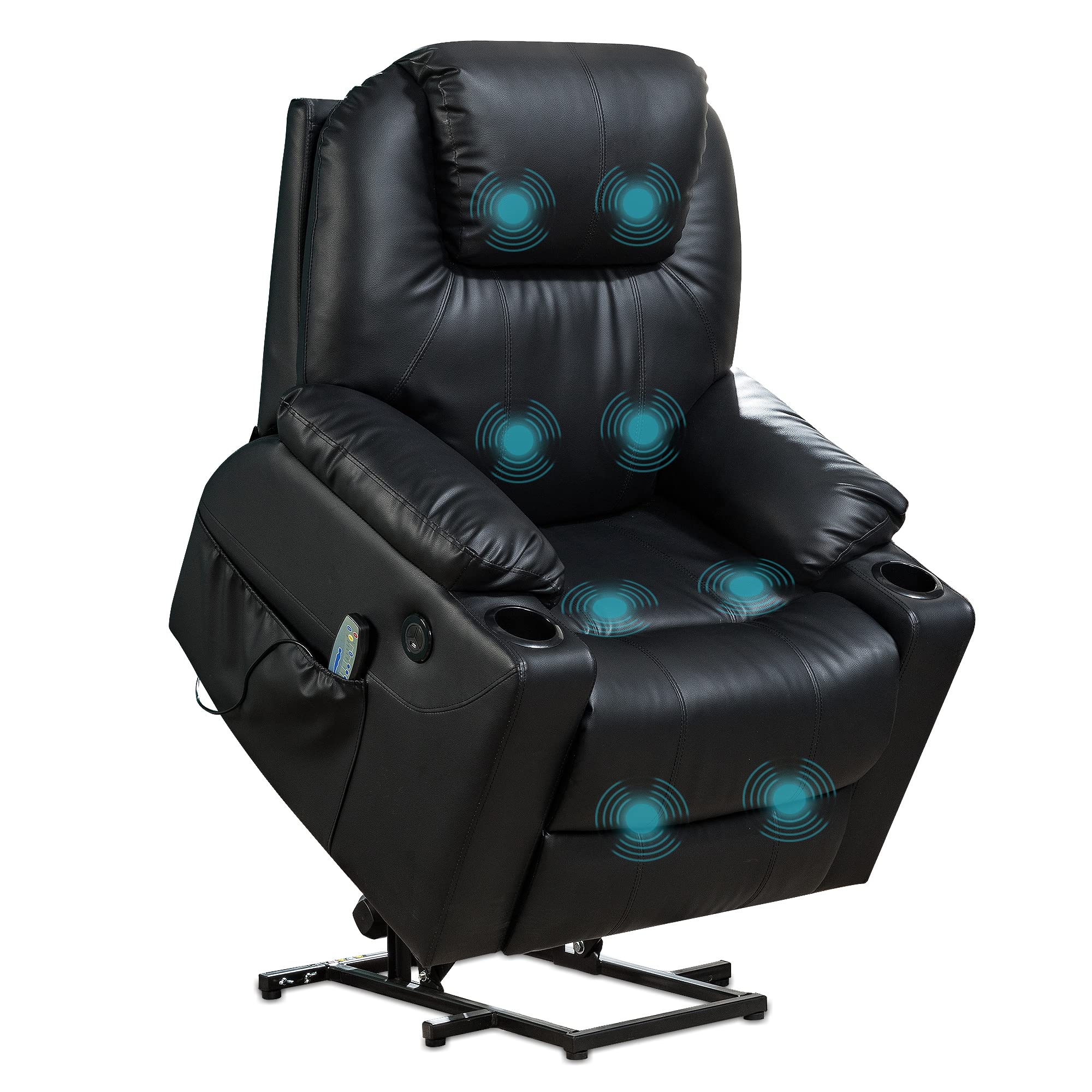 Power Lift Recliner Chair with Heat & Massage