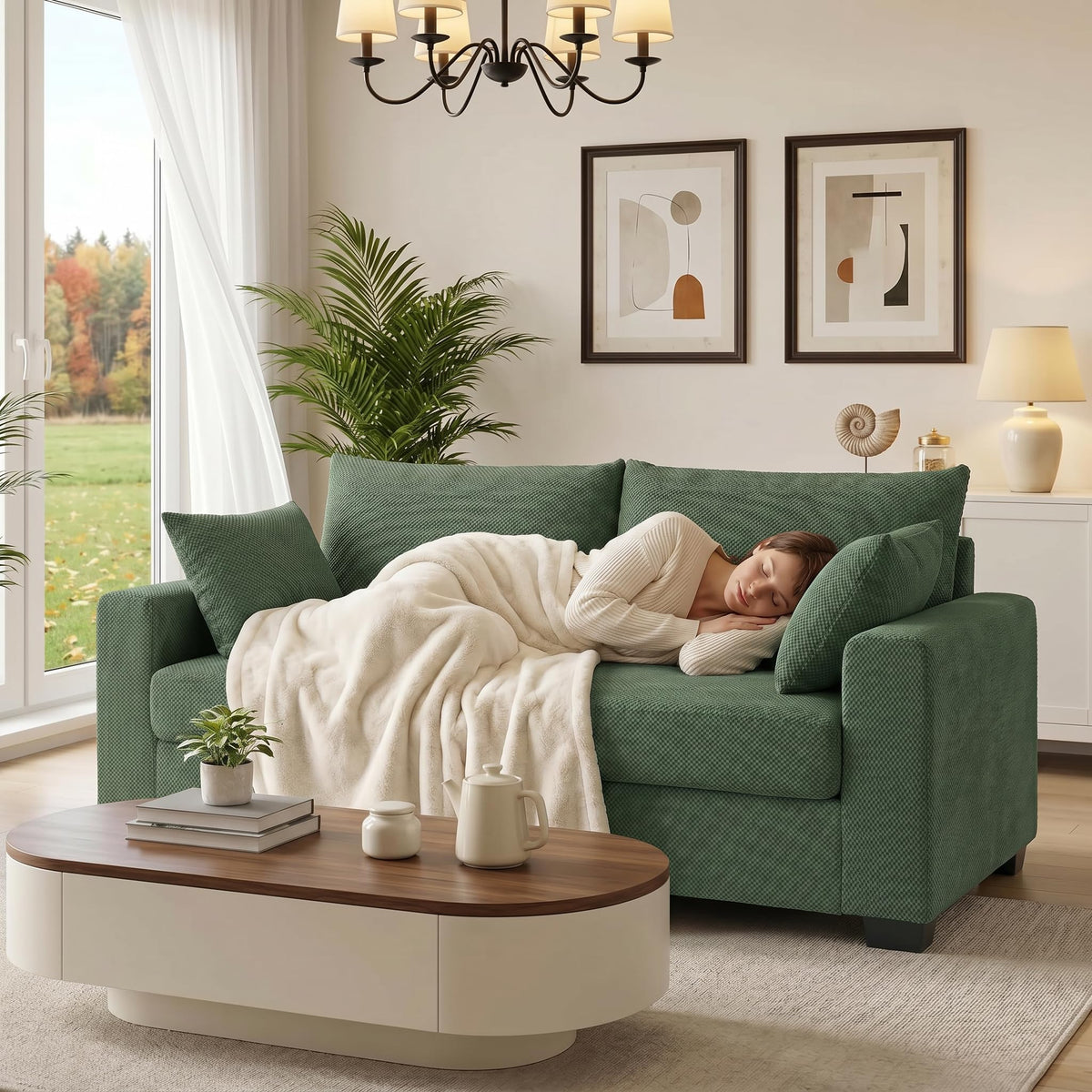 Mid-Century Modern Loveseat