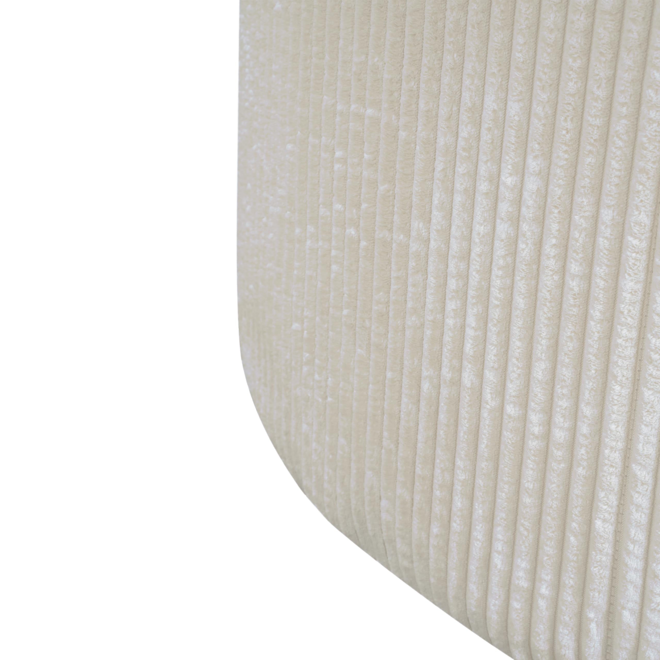 Round Upholstered Ottoman