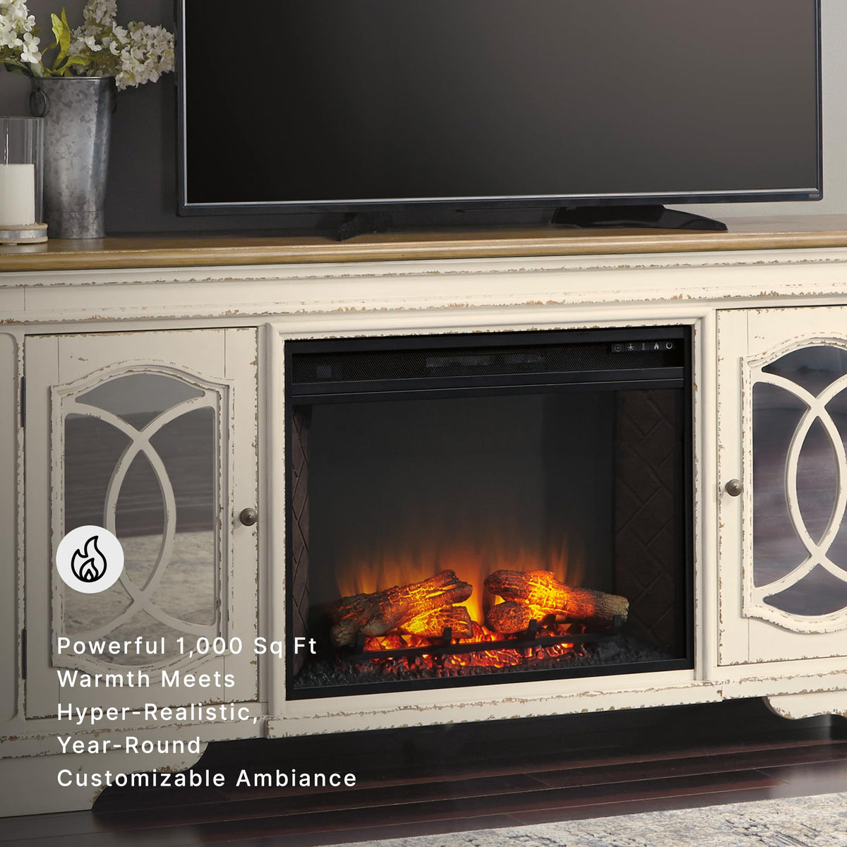 Electric Fireplace TV Stand