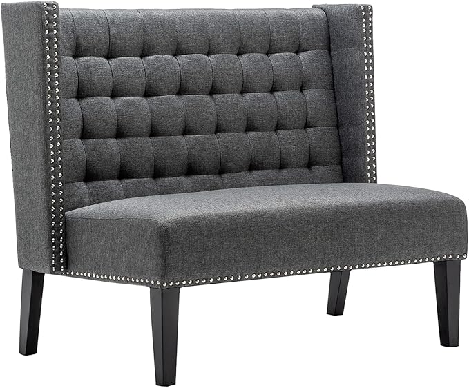 Tufted Loveseat with Back