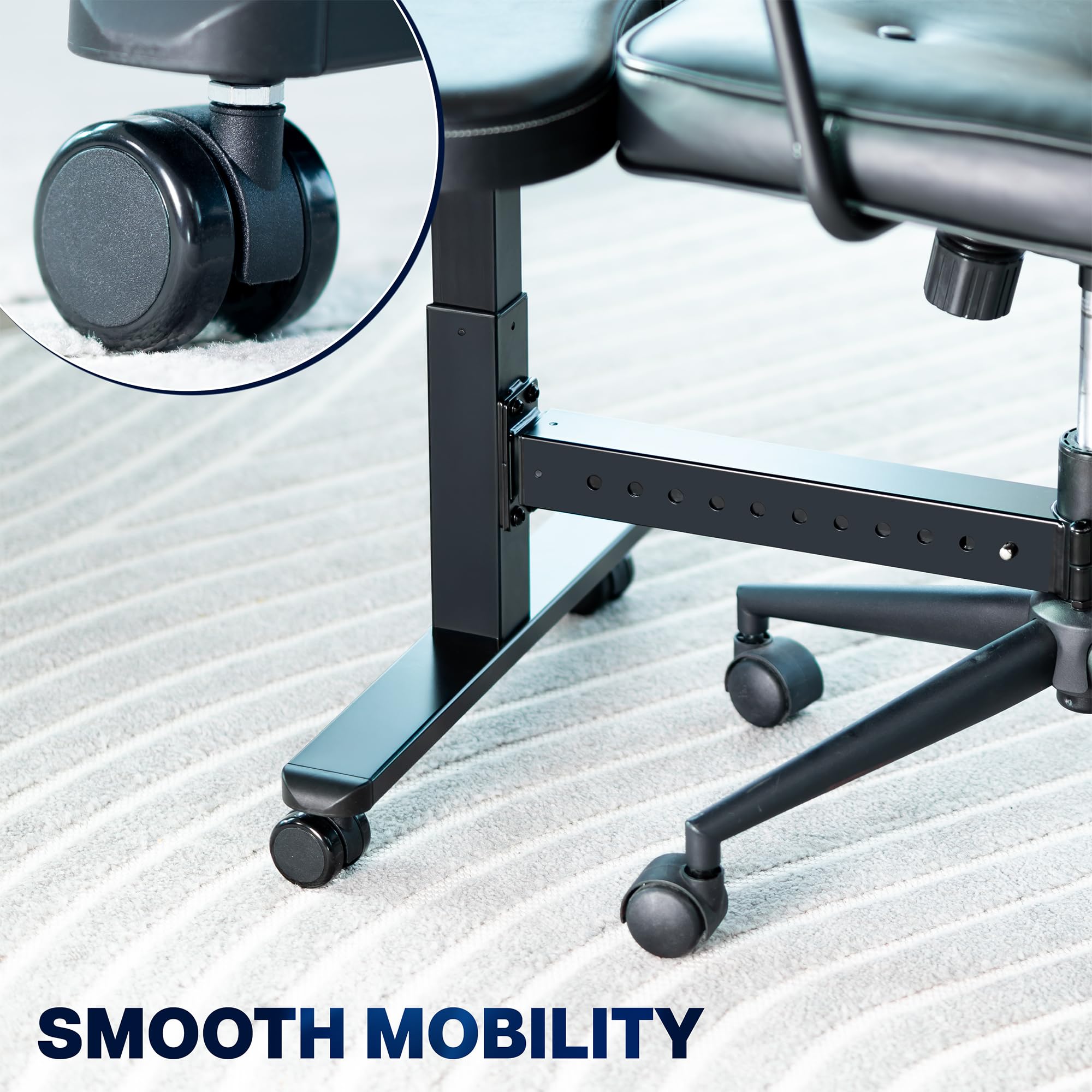 Ergonomic Chair Footrest with Cushion Attachment