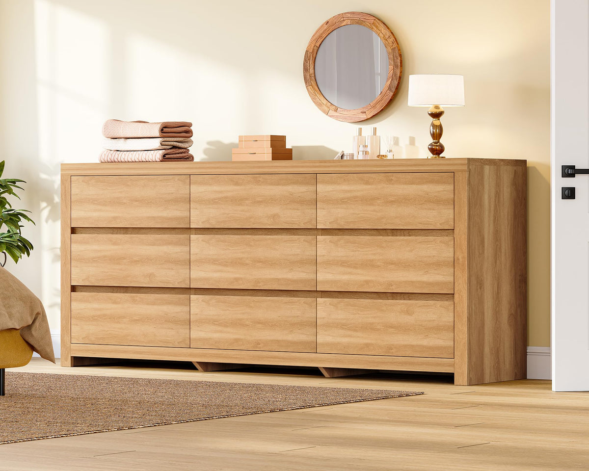 Natural Wood Dresser