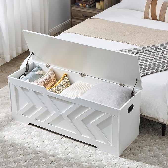 Wood Storage Bench