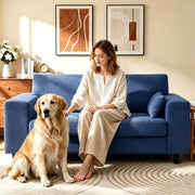 Linen Loveseat Sofa