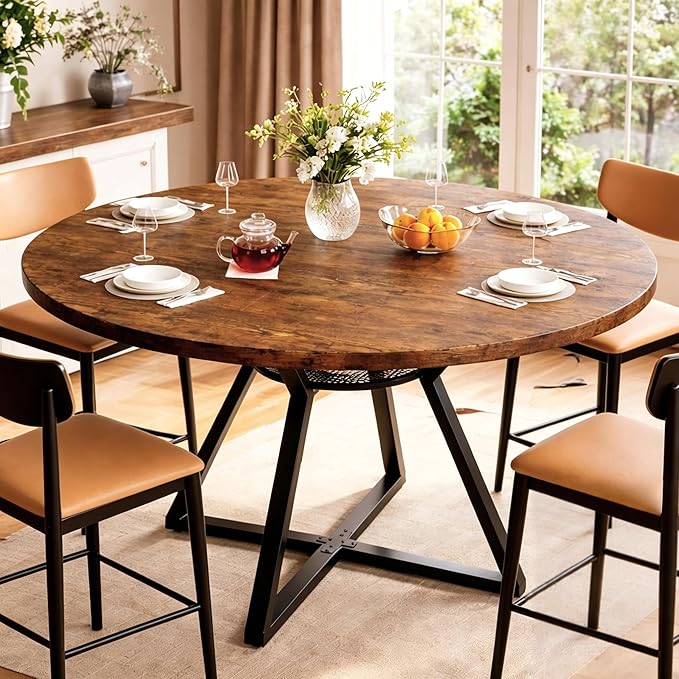 Round Pedestal Dining Table