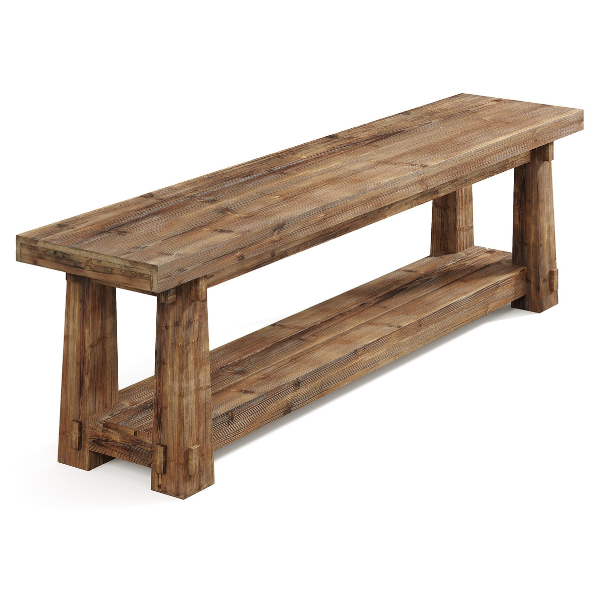 Solid Wood Shoe Storage Bench