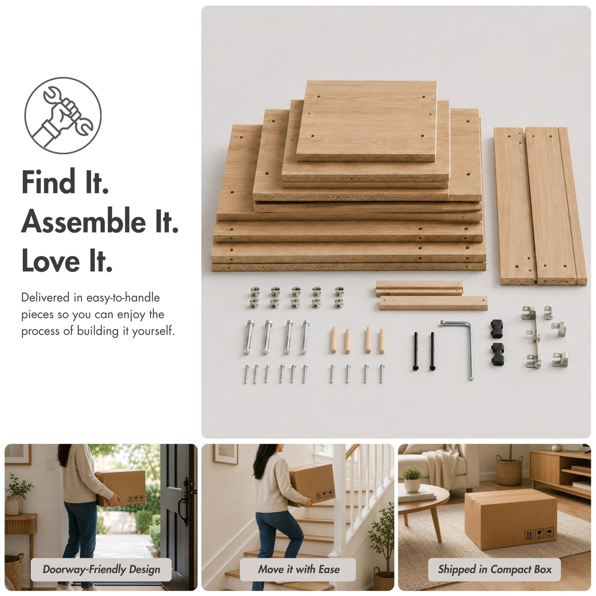 HOMES: INSIDE + OUT Olympia Multi Storage Dining Buffet, Espresso