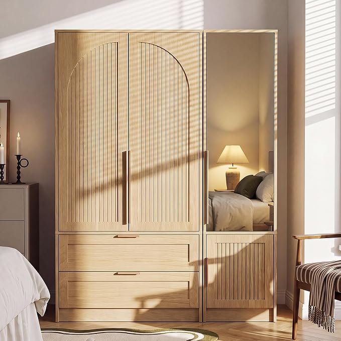 2-Door Armoire with Drawers