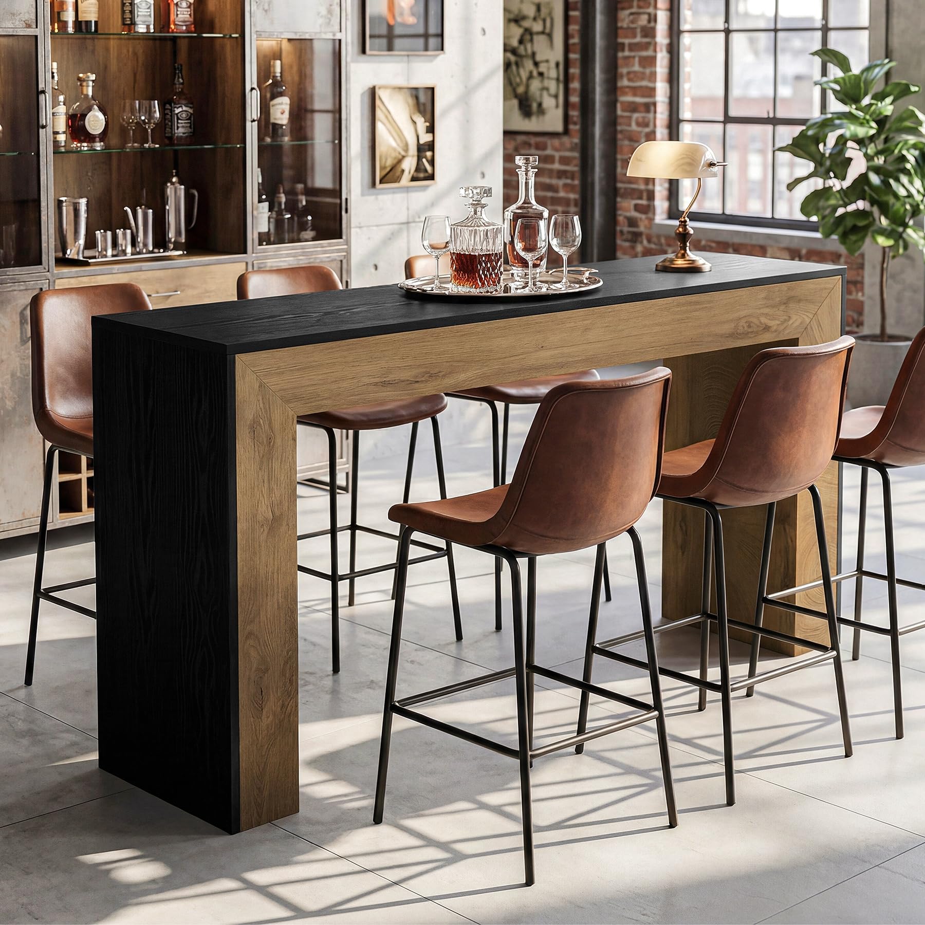 63" Modern Bar Table